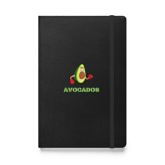 Avocados Hardcover Bound Notebook
