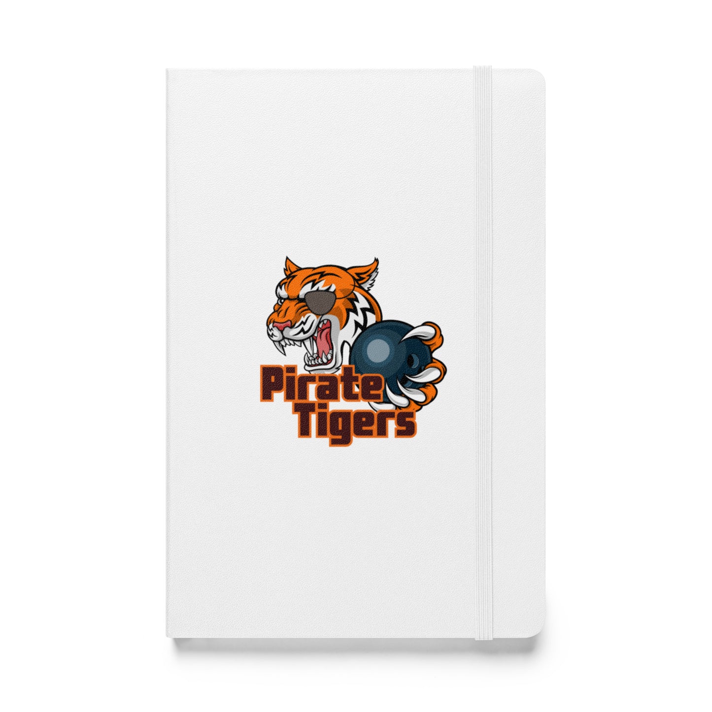 Pirate Tigers Hardcover Bound Notebook