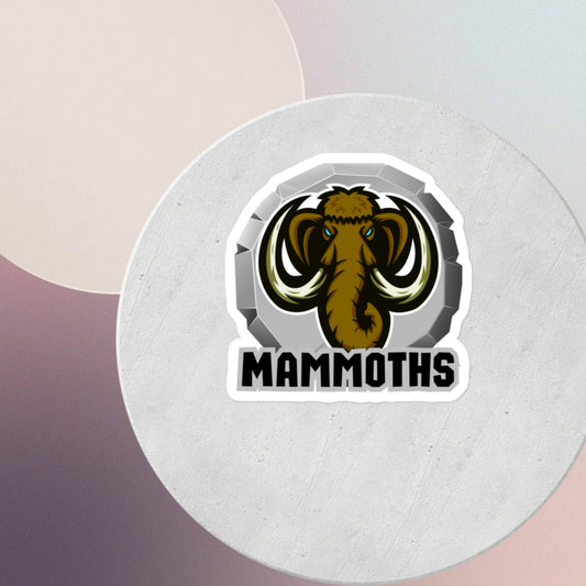 Mammoths Sticker