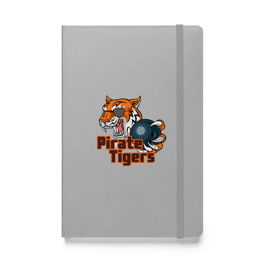 Pirate Tigers Hardcover Bound Notebook
