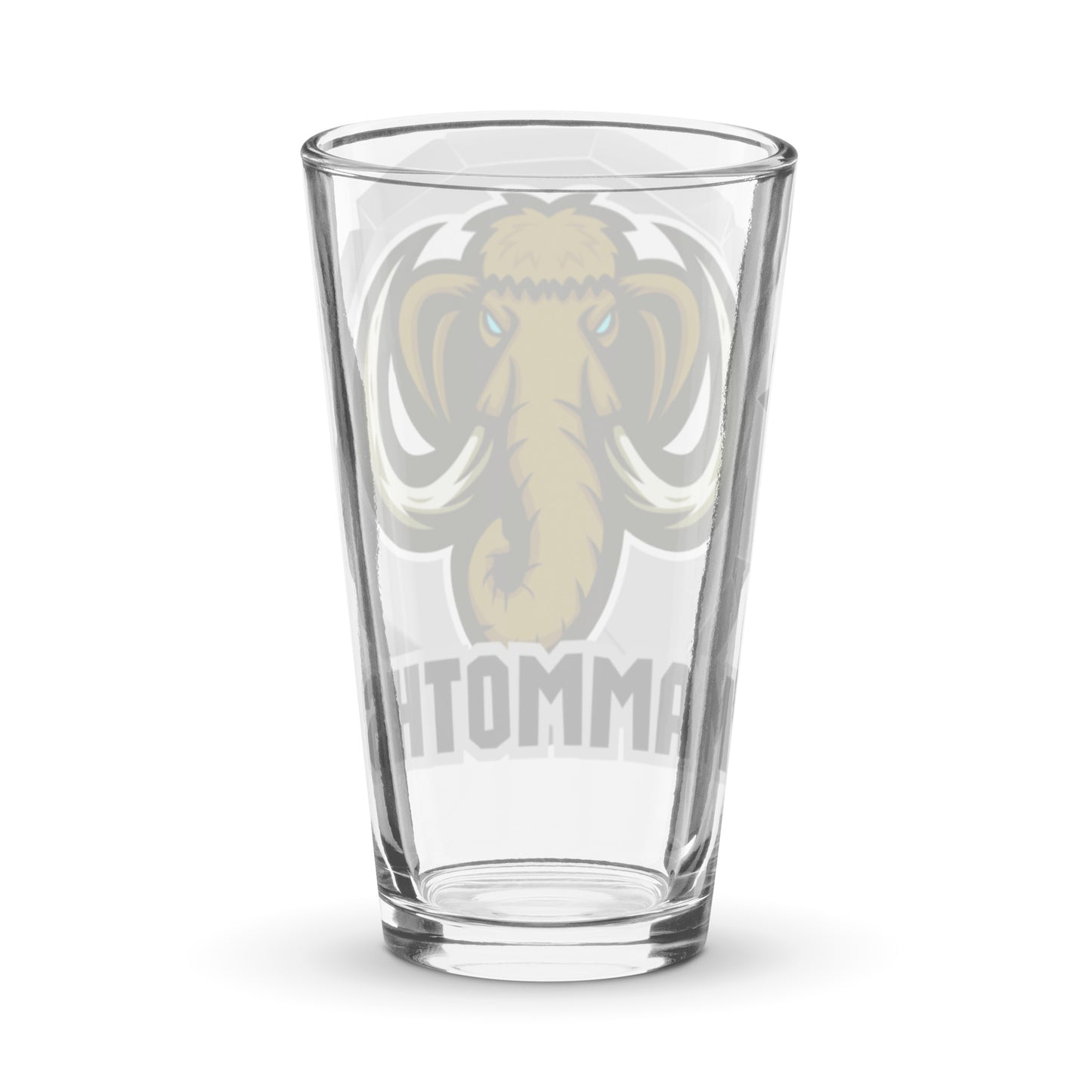 Mammoths Pint Glass