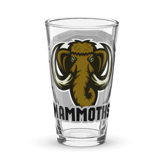 Mammoths Pint Glass