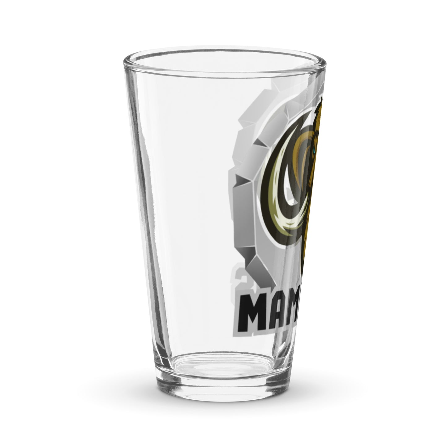 Mammoths Pint Glass