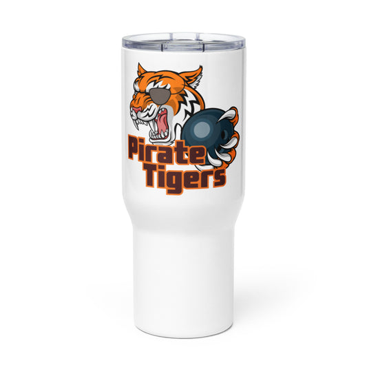 Pirate Tigers Travel Mug w/ Handle