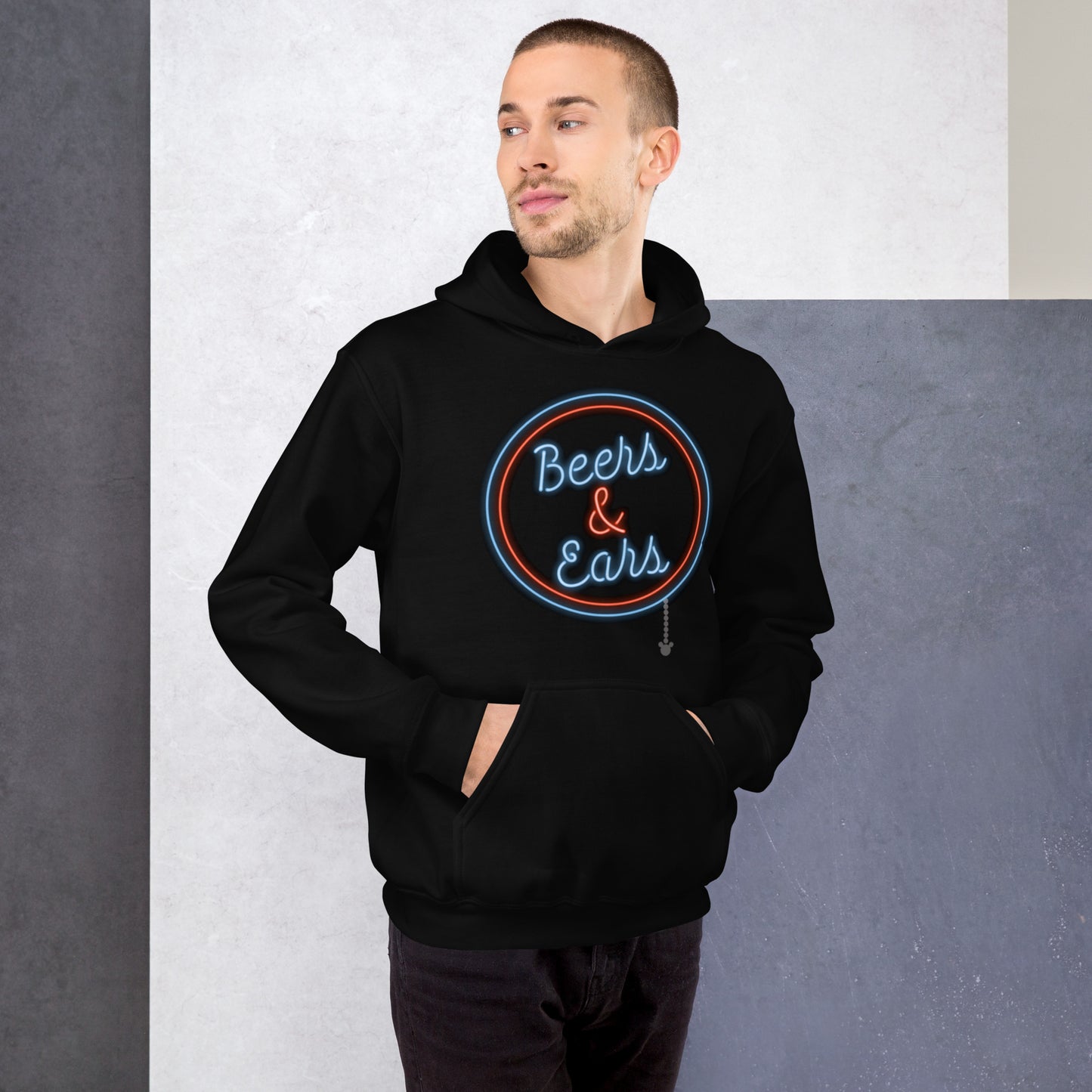 Beers & Ears Logo Hoodie